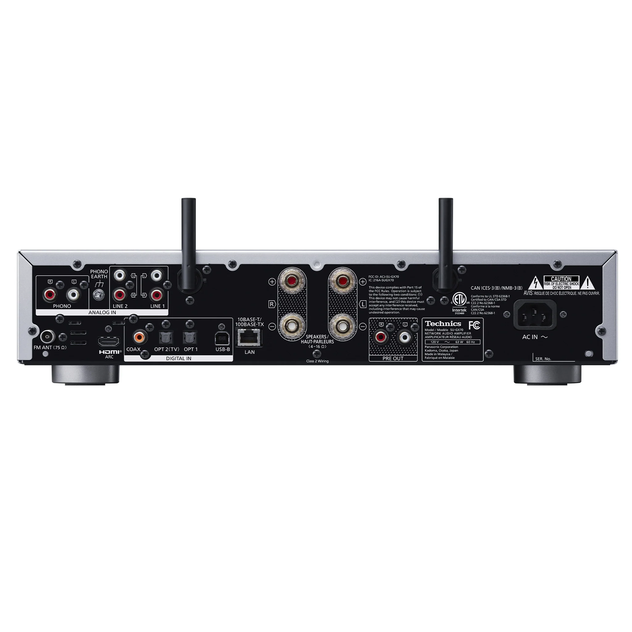 Network Audio Amplifier SU-GX70 - Image 6