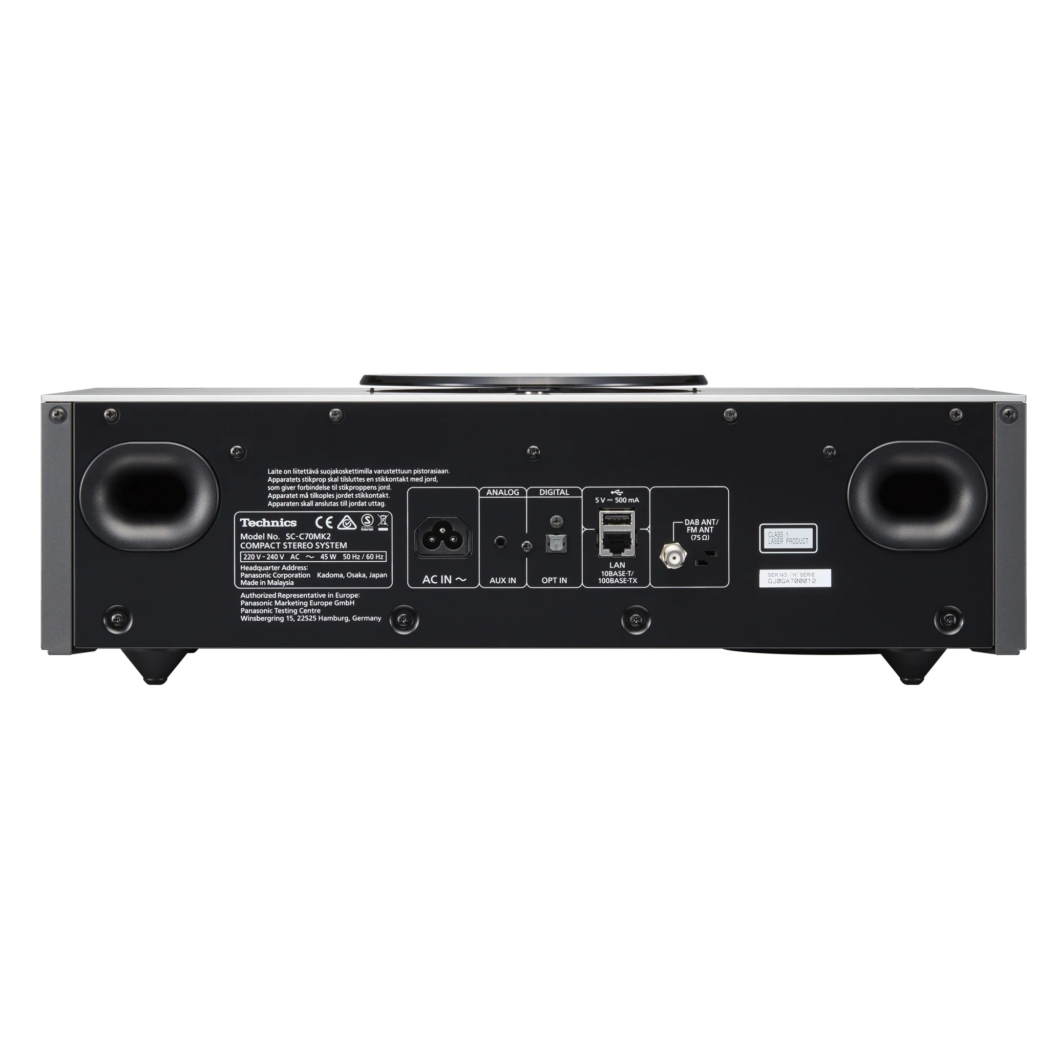 Premium Class Ottava™ Premium All-In-One Music System SC-C70MK2 - Image 3